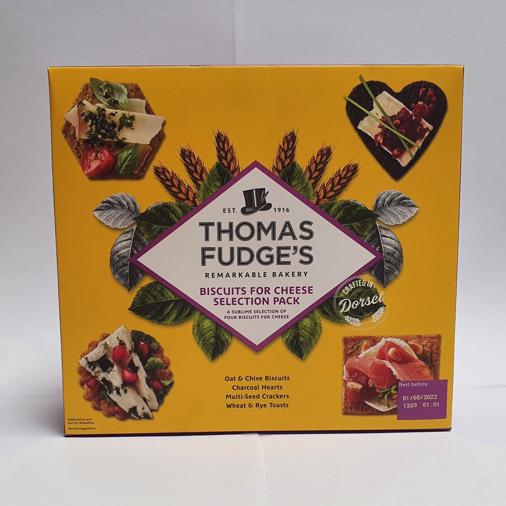 Thomas Fudge's Biscuits For Cheese Selection Pack